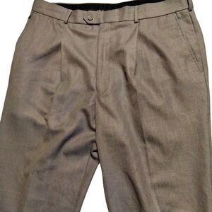 Alfani Men's Grey Business Dress Slacks 36x34 Office Career Lunch Date Casual
